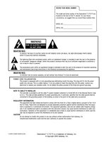 Zenith C13A03D TV Operating Manual